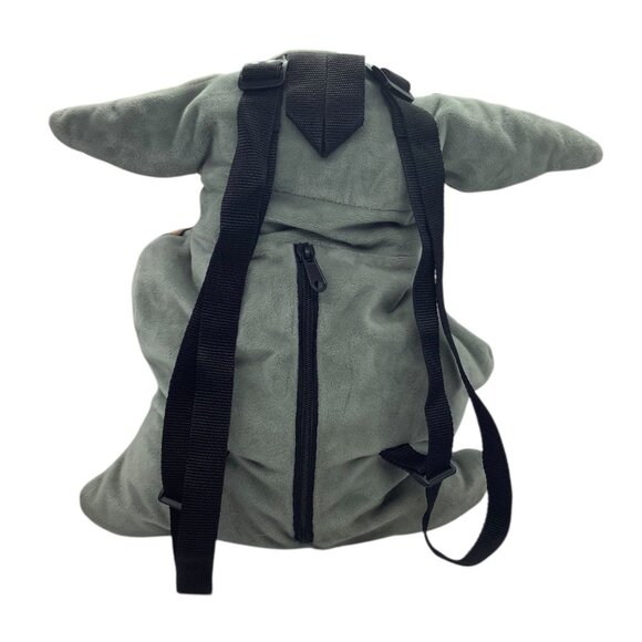 Star Wars: The Mandalorian The Child Yoda Plush Backpack Bag Kids 16" - Picture 2 of 5